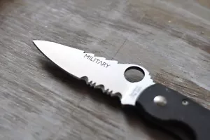 Spyderco Military Knife - RARE - - Imagen 1 de 16