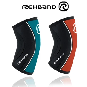 Rehband RX Elbow Support Sleeve 5mm Thick Crossfit Weightlifting Powerlifting - Picture 1 of 19