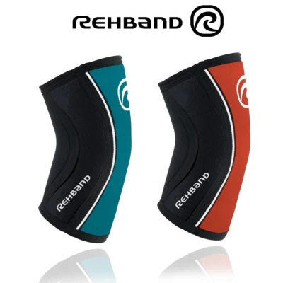 Rehband RX Elbow Support Sleeve 5mm Thick Crossfit Weightlifting Powerlifting - Image 1 of 4