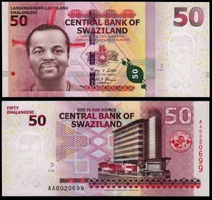SWAZILAND 50 EMALANGENI (P38) 2010 UNC - Picture 1 of 1