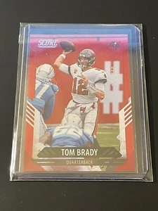 2021 Panini Football #12 Tom Brady Red Dots Parallel Buccaneers /460 - Picture 1 of 3