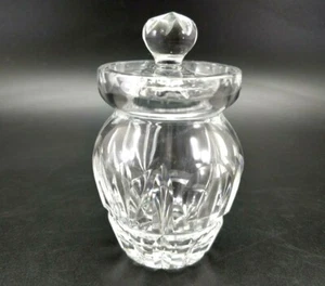 Waterford Crystal Jam Jelly Condiment Jar With Lid NO SPOON - Picture 1 of 12
