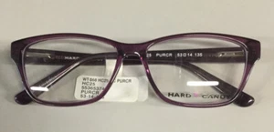 Hard Candy Eyeglass Purple Frame HC25, 53-14-135 - B4 - Picture 1 of 7