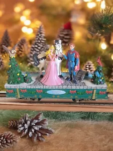 Disney Magic of the Holidays Hawthorne Village Sleeping Beauty Train Car - Picture 1 of 12