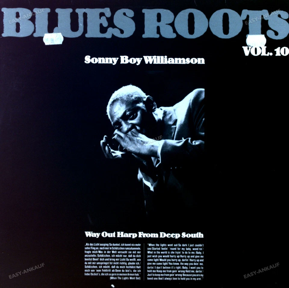 Sonny Boy Williamson - Way Out Harp From Deep South LP (VG/VG) .* - Image 1 of 1