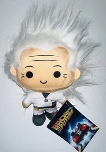 Brandneu Zurück in die Zukunft Emmett "Doc" braun Chibi Plüsch, 7 Zoll, Spielzeugfabrik - Bild 1 von 1