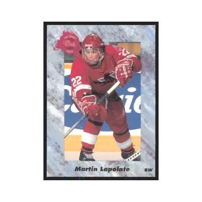 Martin Lapointe 1991 Classic #9 Laval Titan Hockey Card NM - Image 1 of 3