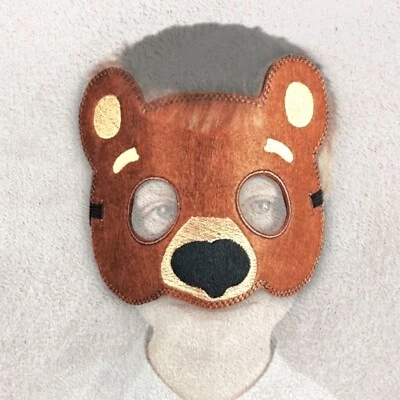 Máscara de oso fiesta para niños máscara de juego de simulación para niños máscara de animales disfraces vendedor de la UE Foto 1 de 4