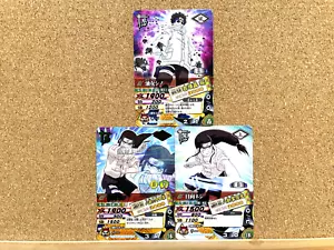 Naruto Neji Hyūga Naltimate Card Battle 2005 japonés juego de 3 cartas usado - Imagen 1 de 2