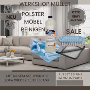 Polstermöbel-Reinigungsset 4 tlg - Bild 1 von 5