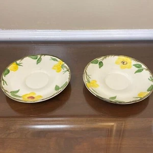 Franciscan Meadow Rose 2 - platillos 5 3/4 - Raro - Imagen 1 de 7