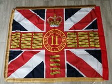 The Royal Anglian Regiment 2nd battalion Queens colours flag