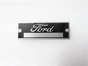 Ford Data Plate Serial Number ID Tag Hot Street Rod Rat For Ford Motor Company - Foto 1 di 7