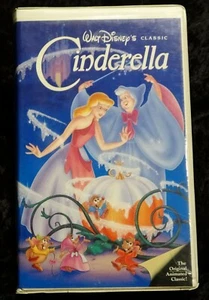 RARE 💎 Black Diamond Cinderella (1988) 📼 Walt Disney's The Classics 410 S/Deal - Picture 1 of 3