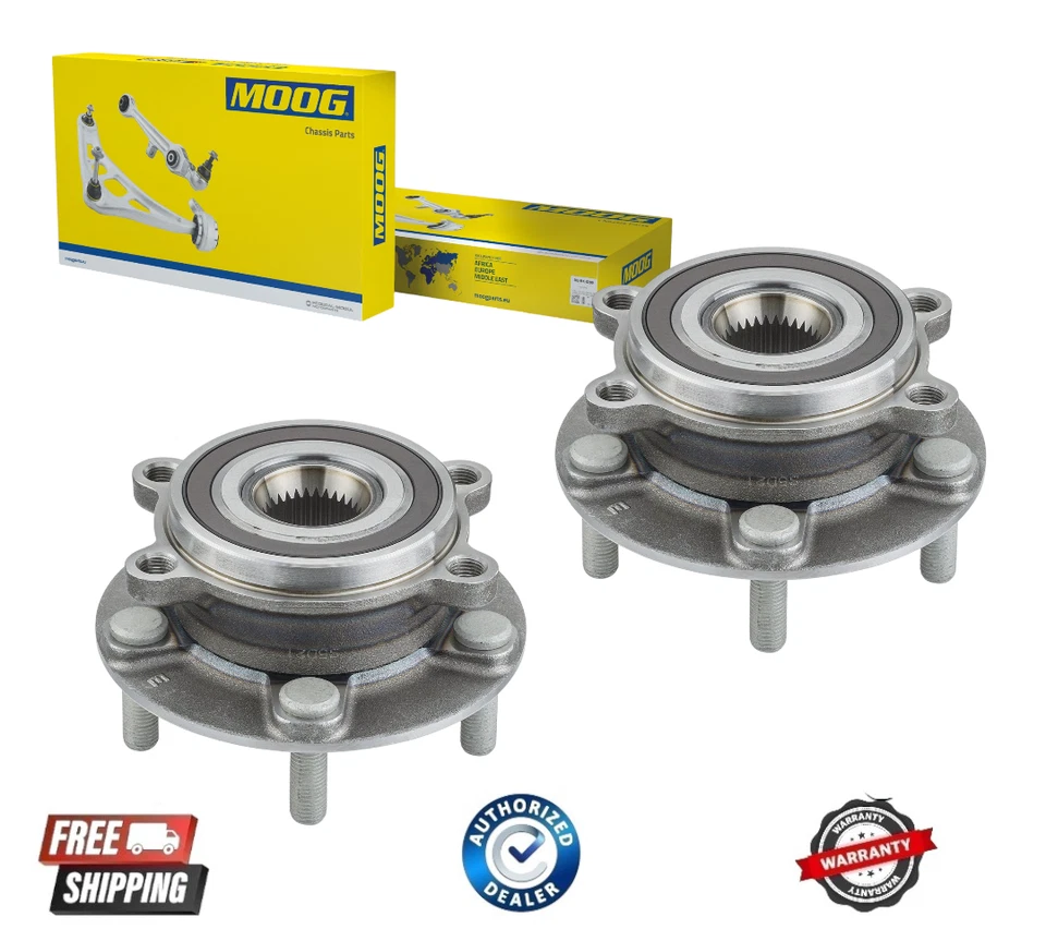 MOOG Front Wheel Bearing & Hub for 2013 2014 2015 2016 2017 18- 21 MAZDA 6 CX-5 - Image 1 of 1
