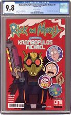 Rick and Morty Presents Krombopulous Michael 1ELLERBY CGC 9.8 2018 4376820002
