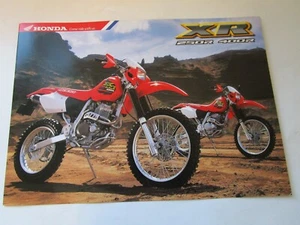 HONDA XR250R XR400R SALES BROCHURE - Picture 1 of 3