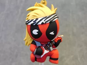 Deadpool NEW * Rockstar Clip * Blind Bag Series 6 Marvel Key Chain Monogram - Picture 1 of 7