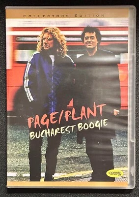 Led Zeppelin - Jimmy Page & Robert Plant Bucarest 1998 DVD (Energía Cósmica) Foto 1 de 3