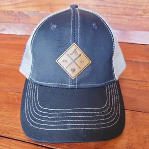 Atlanta Braves Hat Trucker Style Mesh Men SnapBack Baseball Cap For The A - Picture 1 of 7