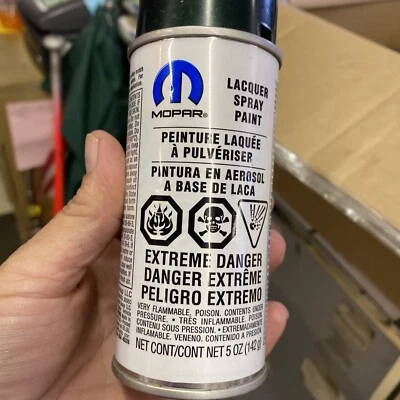 Pintura en aerosol Mopar Laca 5 OZ Estuche de 42 Verde Toscana Verde Foto 1 de 4