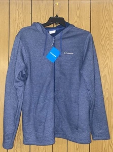 Columbia Horseshoe Ridge Exs Full Zip - Blue - Size: L - MRSP $80 - Picture 1 of 6