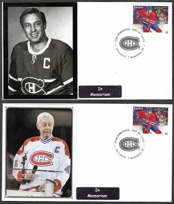 CANADÁ Sc #2671.100 IN MEMORIUM JEAN BELLEVEL, SET #1 de 4 DIFF FDC Foto 1 de 2