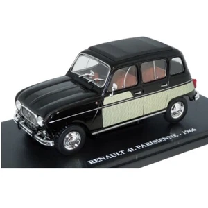 1:24 Renault 4L Parisienne 1966 Hachette Diecast Auto Vintage - Foto 1 di 3