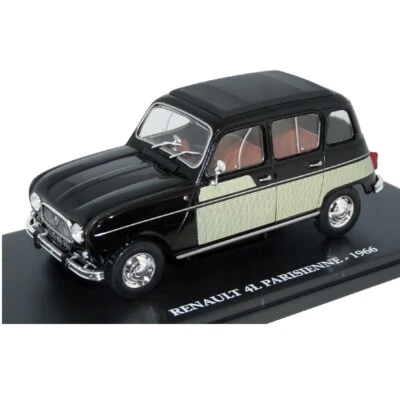 1:24 Renault 4L Parisienne 1966 Hachette Diecast Auto Vintage - Immagine 1 di 3