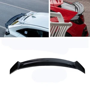 Rear Trunk Spoiler Lip For Honda 10th Gen Civic FK4 FK7 2017-21 Hatchback Black - Picture 1 of 9