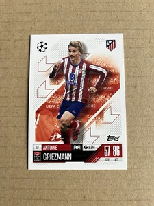 Match Attax 2024/25 Champions League Antoine Griezmann Base Card #117 Atletico - Picture 1 of 1