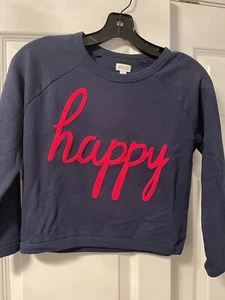 Gymboree Medium 7/8 Navy Sweatshirt - Picture 1 of 1