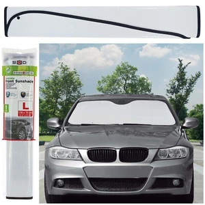 Front Windscreen Cover for Mercedes C Class 00-21 Window Sun Block Shade Screen - Picture 1 of 16