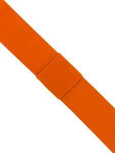 Fascia per cappello arancione terra Equal - elastico elastico - per barca a bowler panamen Fedora - Foto 1 di 6