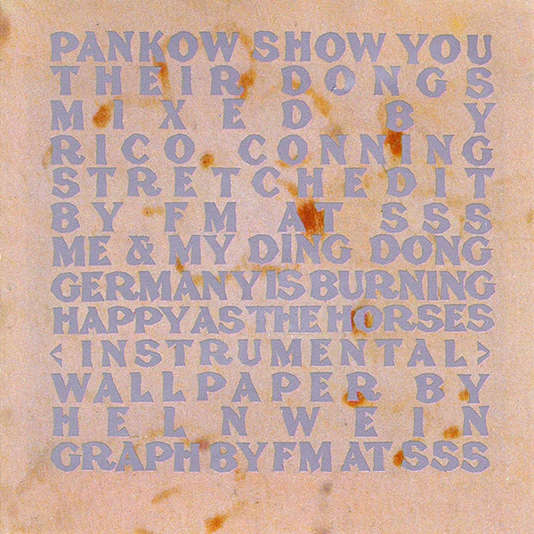 Show Your Their Dongs by Pankow (CD, 1994) Foto 1 de 1