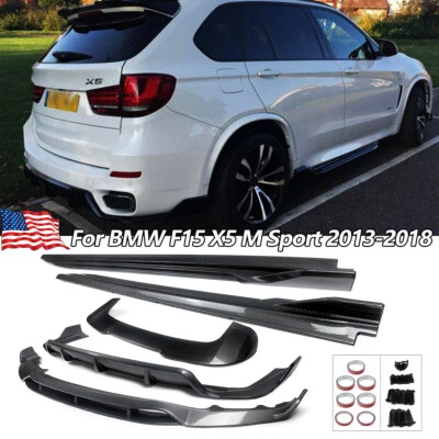 G05 X5 Style Carbon Look ABS Body Kits Set For BMW X5 F15 M Sport SUV 2013-2018 Foto 1 de 4