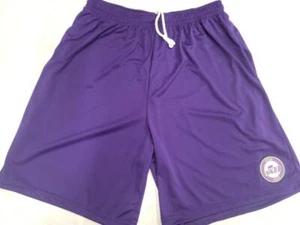 0725-1 Mens NBA Team Apparel UTAH JAZZ Polyester Shorts Gold Purple New - Picture 1 of 4