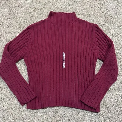 Kohl’s Vintage Red Sweater Size Large! NWT! - Image 1 of 3