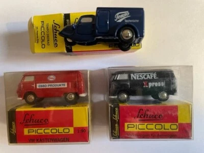3 MODELLINI AUTO SCALA 1:87 MARCA SCHUCO  PICCOLO (VEDI DESCRIZIONE) - Immagine 1 di 4