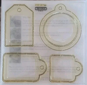 Close To My Heart Geschenkanhänger transparent Acryl Stempel D1031 - Bild 1 von 2