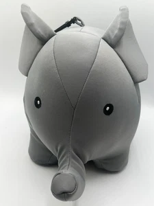 Kikkerland Zip And Flip Elephant Travel Neck Pillow Stuffed Animal Plush - Picture 1 of 12