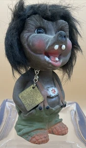 Vintage 1960s Western Germany Original Bobblehead Troll Heico - Picture 1 of 8