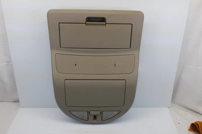 2008-2015  Nissan Titan Overhead Console Compartment Dome Light Map Light CRACKS - Image 1 of 4