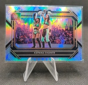 2023 Panini Prizm WWE Silver Prizm #84 Katana Chance Wrestling Card - Picture 1 of 2