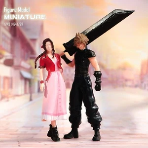 1/64 Final Fantasy Aerith Cloud Mini Cartoon Figure Scene Decor Accessories 1PC - Picture 1 of 10