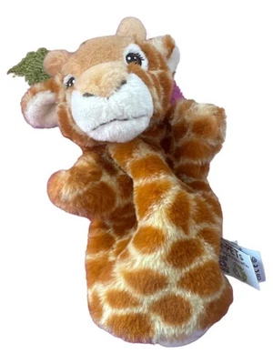 RE-PET Giraffe Handpuppe Plüschtier Stofftier Mehrfarbig Natur - Bild 1 von 3
