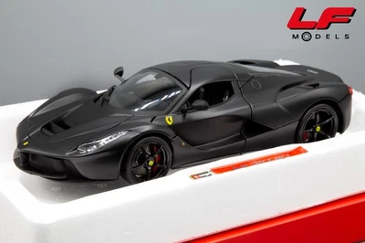 1:18 Ferrari LaFerrari Matt Black - Burago - Immagine 1 di 4
