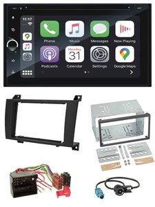 Blaupunkt 2DIN Bluetooth DAB USB DVD MP3 Autoradio für Mercedes SLK R171 2004-20 - Bild 1 von 11