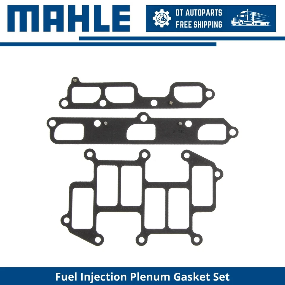 For 1987-1990 Chevrolet Beretta Fuel Injection Plenum Gasket Set Mahle 1988 1989 - Image 1 of 3