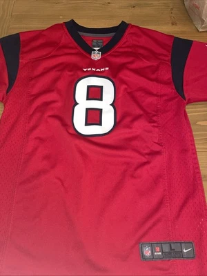 Camiseta Nike Houston Texans NFL #8 RedMatt Schaub juvenil talla grande 14-16 Foto 1 de 3
